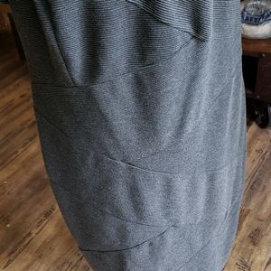 AGB Gray Midi Dress